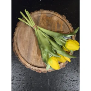 93292 2 tulp yellow 31 cm