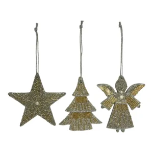 Home society Ornament Glow SL Ass.