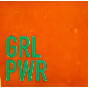 Tegeltje GRL Power