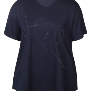 Zh-Helen 1350-T-shirt hz6 - Navy, M=46/48