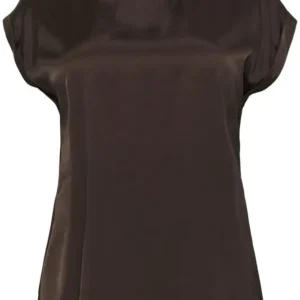 KCmilia Wing SL Blouse - Black Coffee, 50
