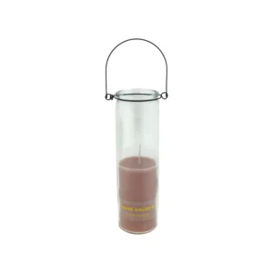 WAX Kaars in Glas Frank stoffig roze