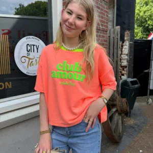 Shirt Club amour orange