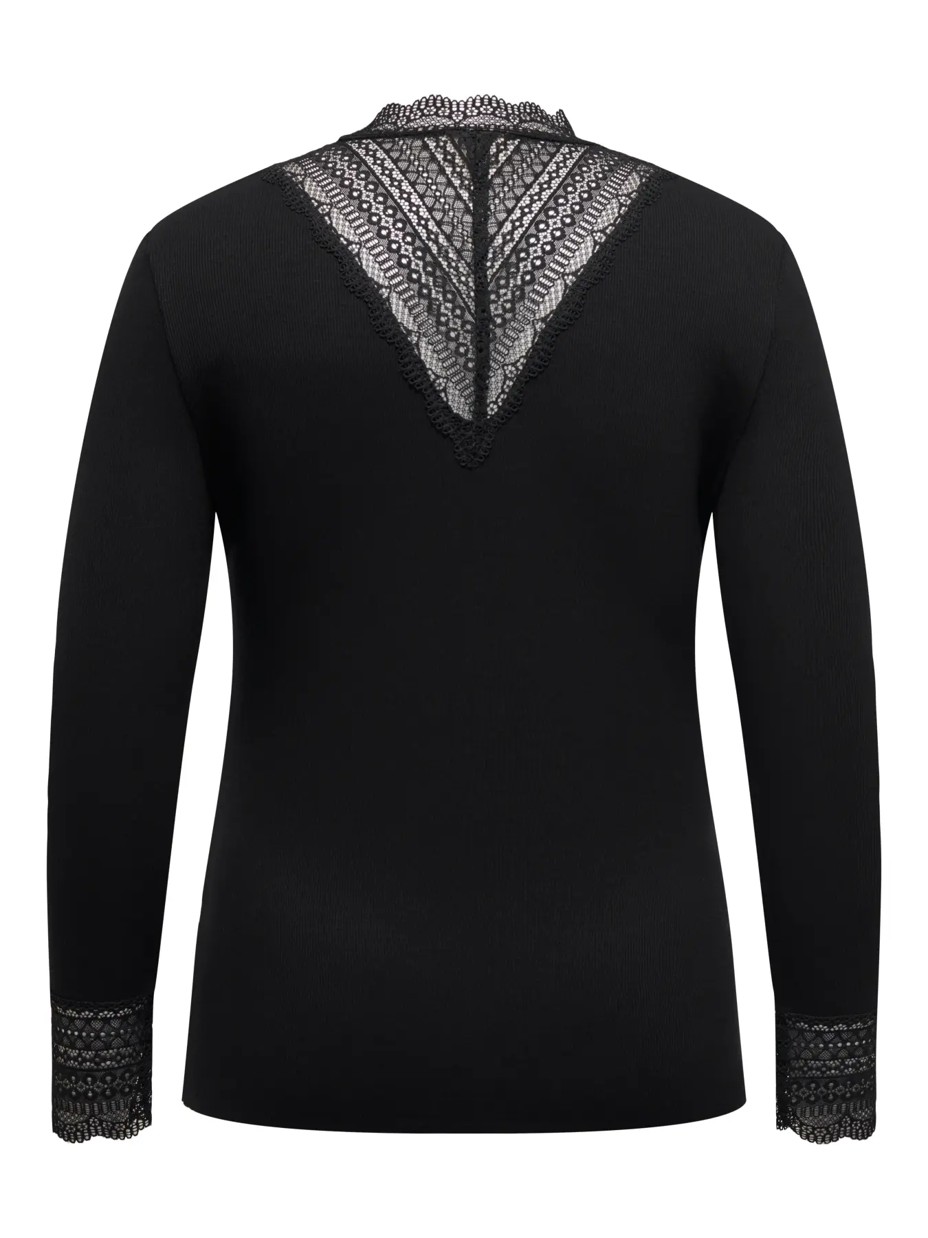 CARTILDE RIB LACE L/S TOP JRS NOOS - Afbeelding 3