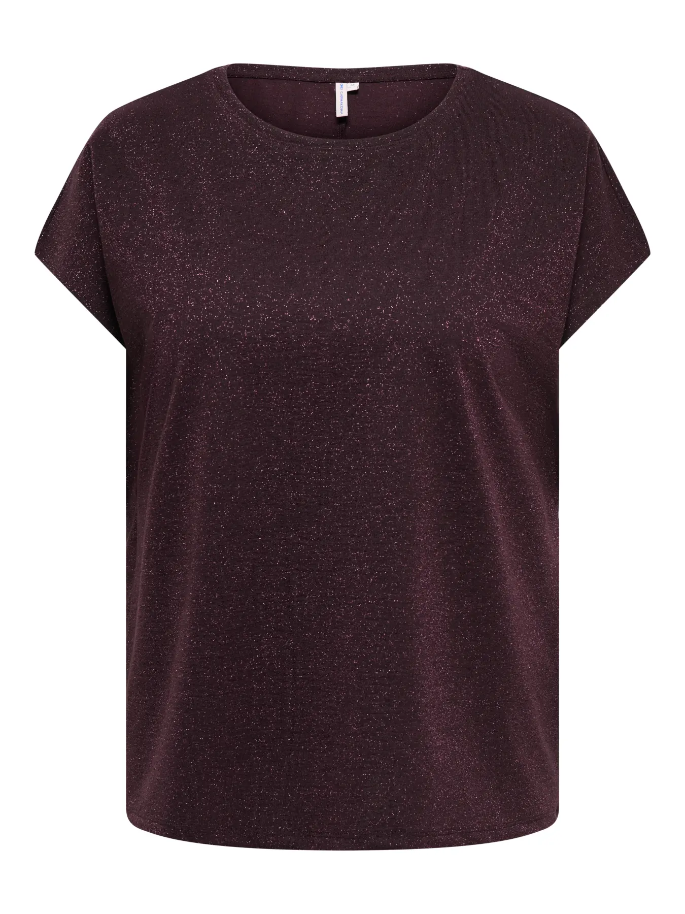 CARMOSTER GLITTER S/S TOP JRS NOOS