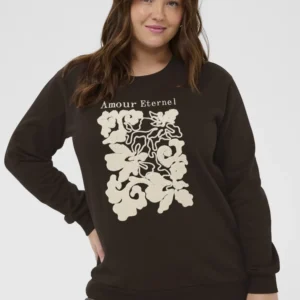 KCroselda Sweatshirt coffee bean f6