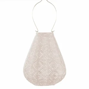 Lumiz Solar Lampion Tulip Lace - 20cm - Soft Blush