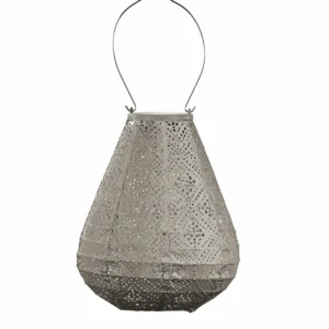 Lumiz Solar Lampion Tulip Topaze - 20cm - Taupe