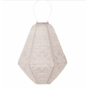Lumiz Solar Lampion Can Marrakesh - 30cm - Soft Blush