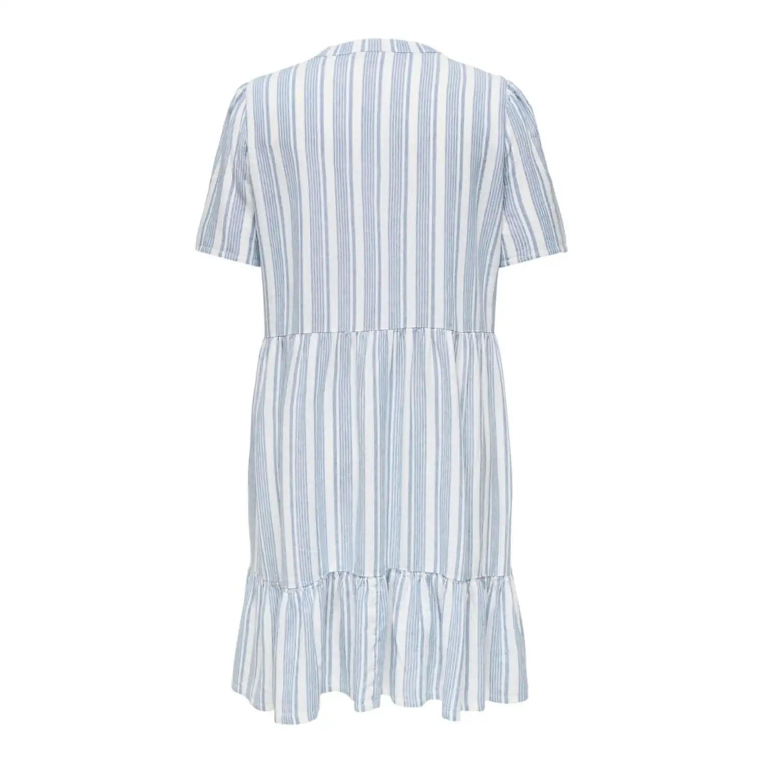 Sale CARTIRI-CARO S/S V-NECK LIN DRESS - Afbeelding 2