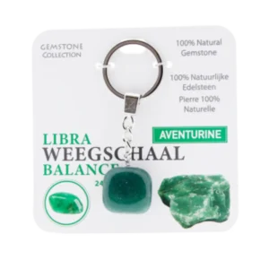 333008 Gemstone - Sleutelhanger - Sterrenbeeld - Weegschaal