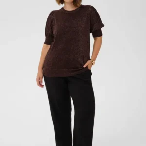 KCregitta Pleat Pullover coffe bean f6