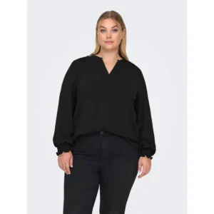 CARMETTA LIFE V-NECK TOP WVN NOOS