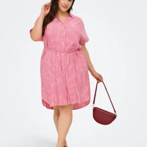 CARPENNA S/S SHIRT MINI DRESS WVN