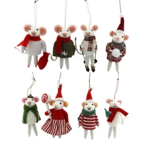 Ornament Mouse Mix Ass.