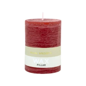WAX Stompkaarsen rood