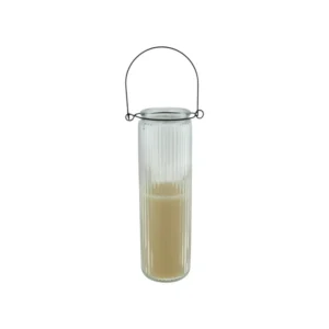 WAX Kaars in Glas Dirk gebroken wit