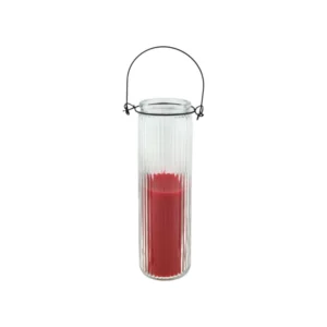 WAX Kaars in Glas Dirk rood