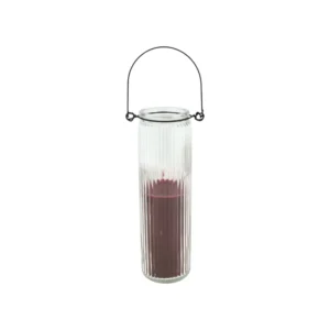 WAX Kaars in Glas Dirk bourgondisch rood