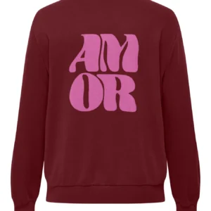 Only carmakoma CARNOMI ROCK L/S O-NECK SWT WEH