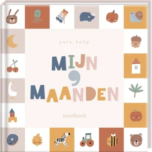 Pure Baby - Mijn 9 maanden invulboek
