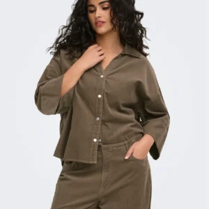 CARNESSA 3/4 CORD SHIRT CC PNT