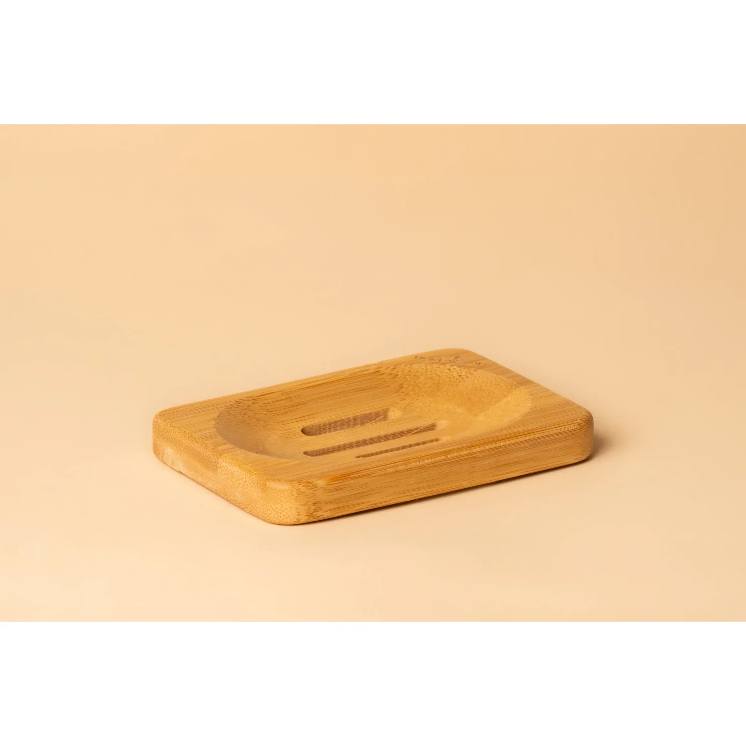Zeephouder van Bamboe voor twee Shampoo Bars of Zeep - Afbeelding 2