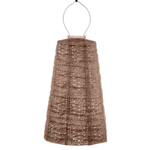Lumiz Solar Lampion Lampshade Funale - 28cm - Mocha Mousse