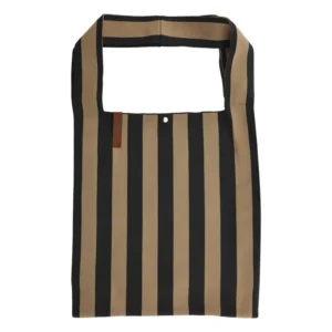 Lot83 Shopper Loïs  Taupe zwart