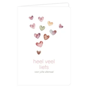 water Heel veel liefs voor jullie