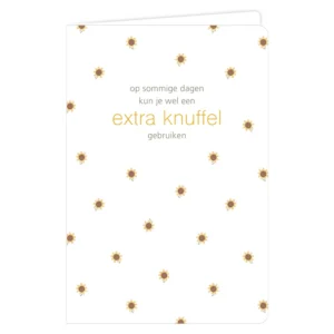 water Een extra knuffel