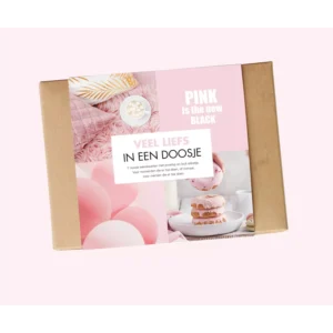 Givex Veel liefs in een doosje pink wenskaarten pink