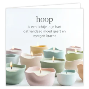 Pearl. Hoop is een lichtje in je hart dat vandaag moed geeft en morgen kracht