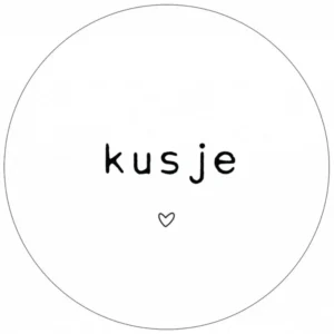 Muurcirkel kusje 30cm