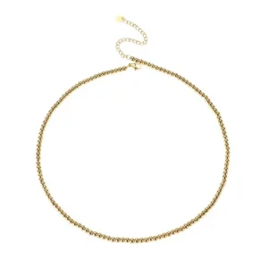 F&M Byoux necklace sst. gold 43cm
