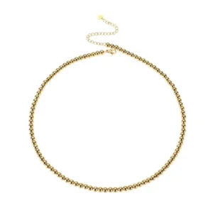 F&M Byoux necklace sst. gold 43cm