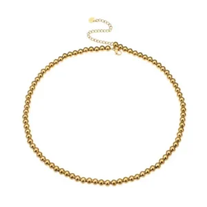 F&M Byoux necklace sst. gold 43cm