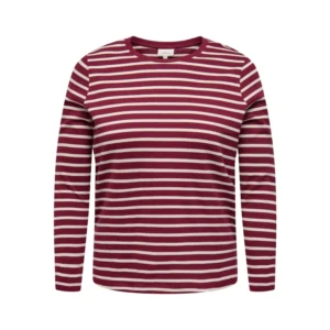 CARNEW SOPH LIFE LS STRIPE TOP JRS