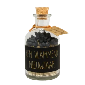 My flame LucifersZwart een vlammend nieuwjaar