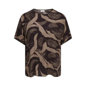 CARVILMA LIFE SS BOATNECK TOP AOP