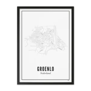 Wijck Poster Groenlo 40 x 50 cm