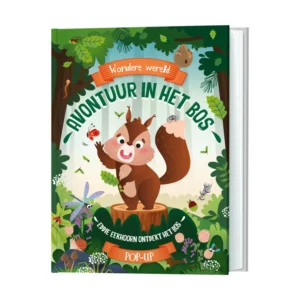 Wondere werels pop up Avontuur in het bos