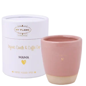 My flame SOJAKAARS IN KOFFIEKOP - MAMA - COFFEE KISSED SPICE