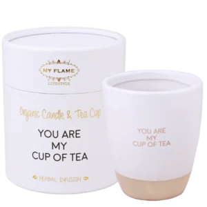 My flame SOJAKAARS IN THEEKOP - YOU ARE MY CUP OF TEA - HERBAL INFUSION