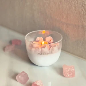 My flame SOJAKAARS - LOVE ROCKS - GREEN TEA TIME