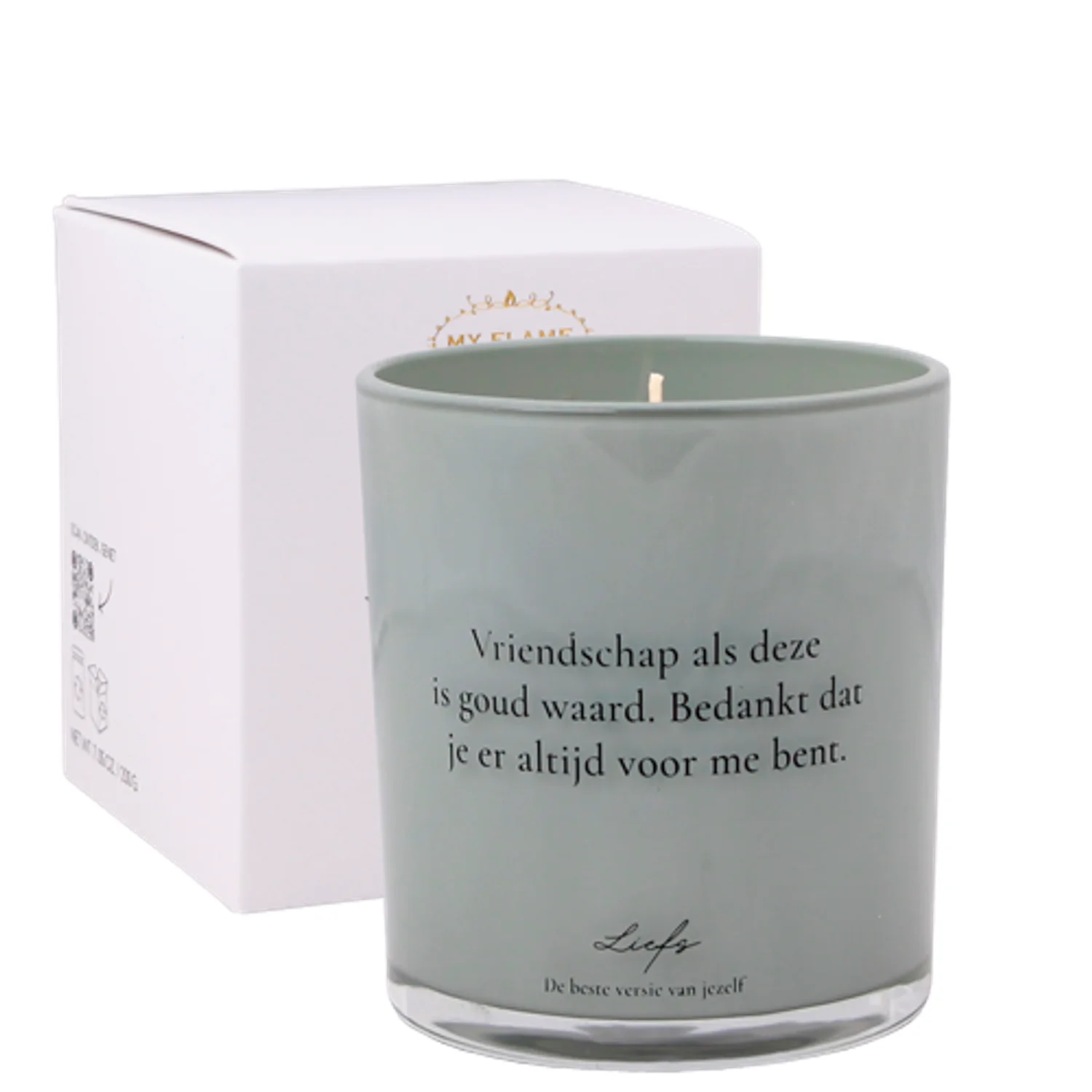 My flame SOJAKAARS - VRIENDSCHAP ALS DEZE IS GOUD WAARD - JASMINE LUXE - Afbeelding 2