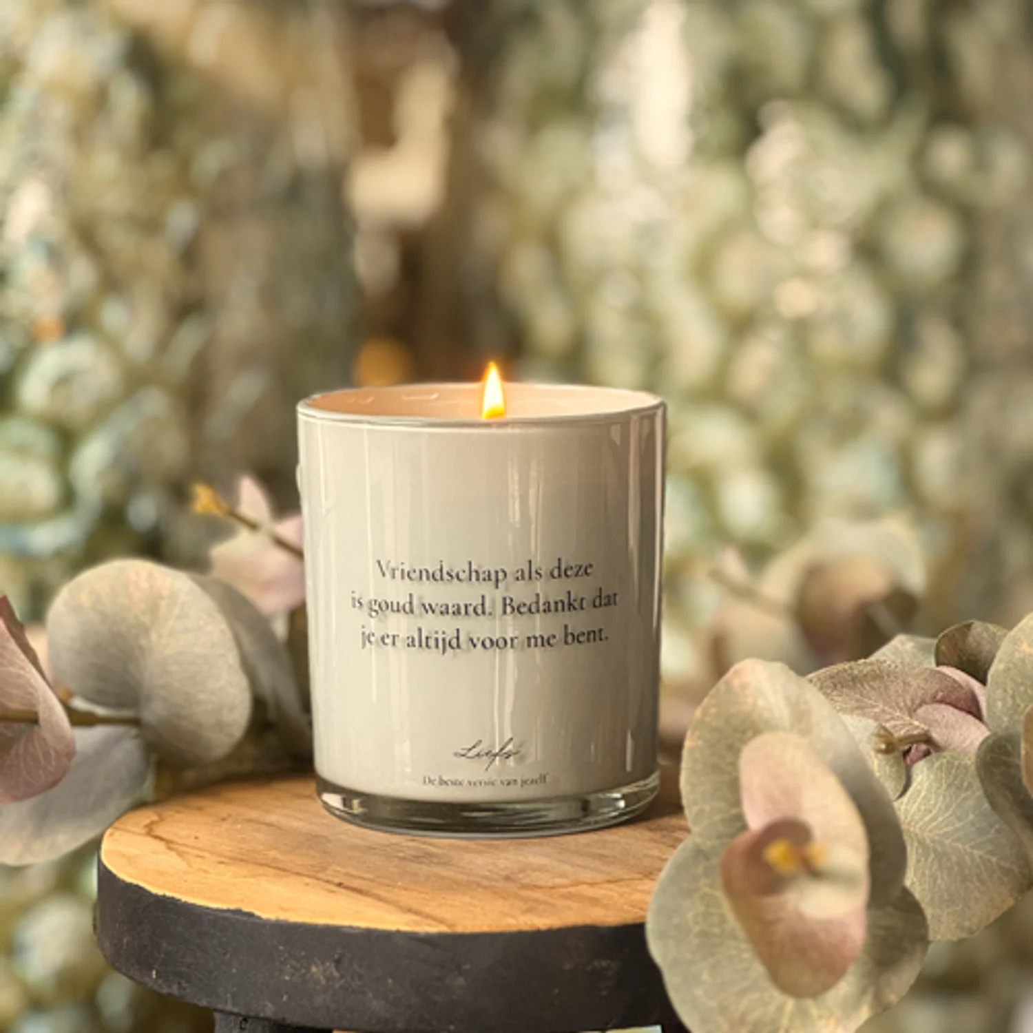 My flame SOJAKAARS - VRIENDSCHAP ALS DEZE IS GOUD WAARD - JASMINE LUXE