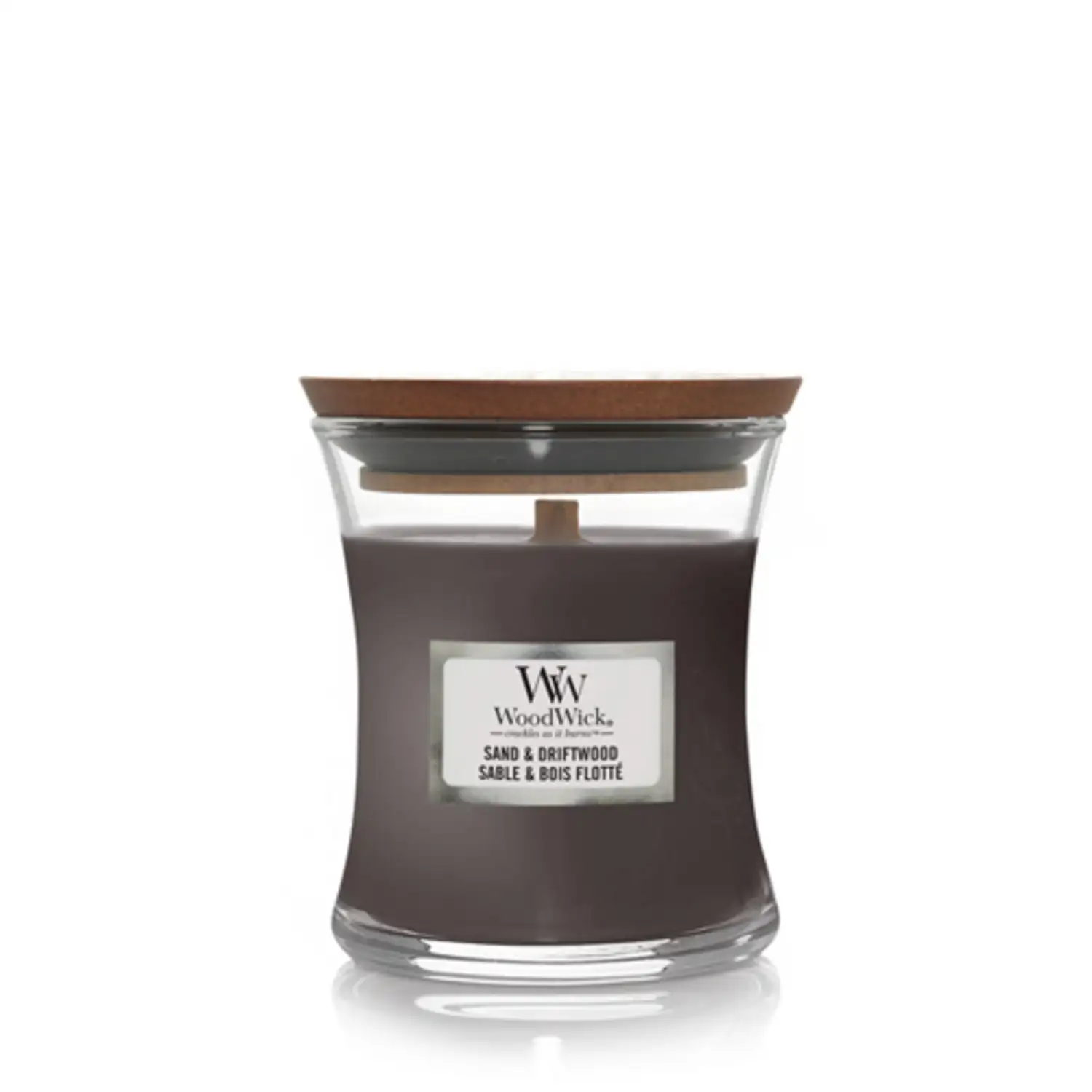 Woodwick mini Sand & Driftwood Candle