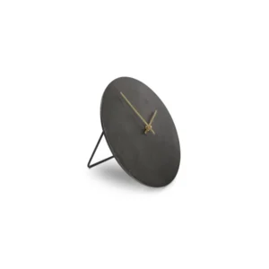 Tafelklok 26cm zwart Zone