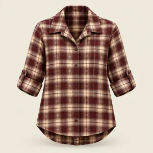 26197 – Blouse Ruit – Bordeaux